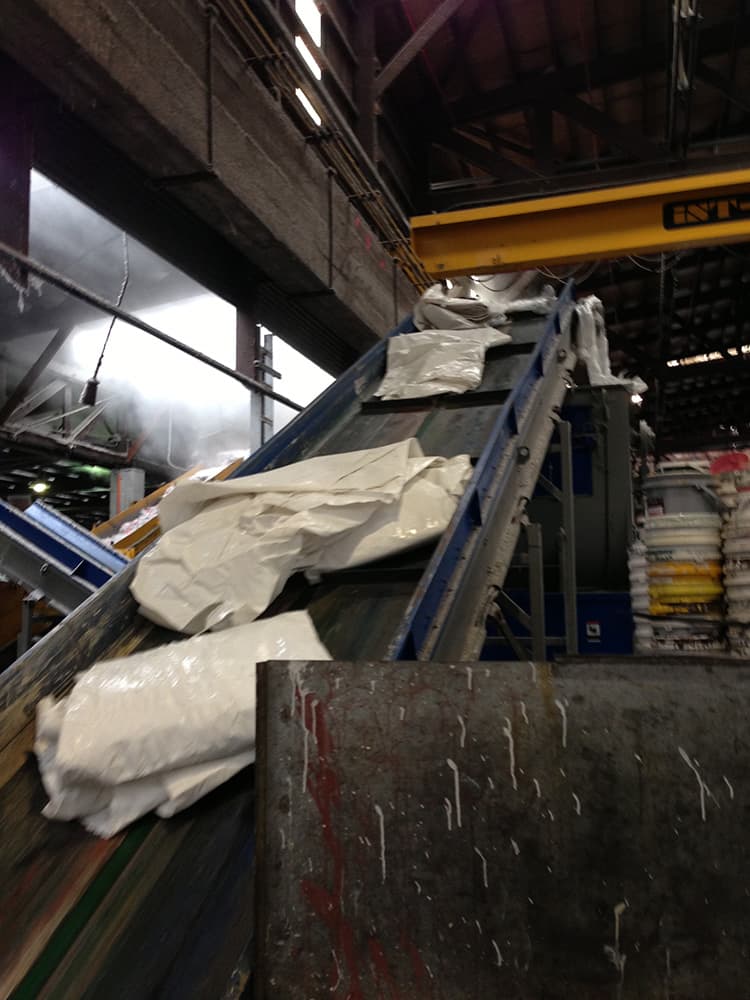 Shrink wrap recycling process in collaboration with Safesmart Access and Safeseal Shrinkwrap